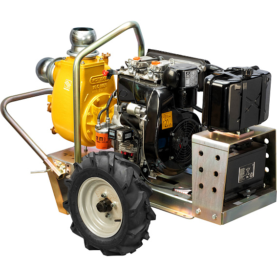 Дизельная мотопомпа VAR 4-159 MLD25 G10 TROLLEY Дизельная мотопомпа VAR 4-159 MLD25 G10 TROLLEY